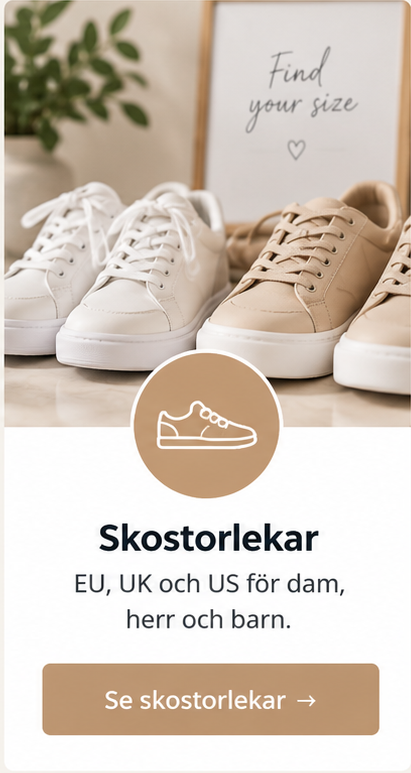skostorlekar